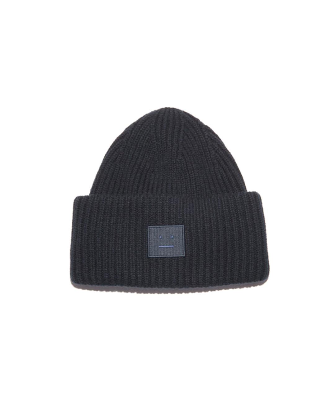 ACNE STUDIOS Черная шапка, фото 1