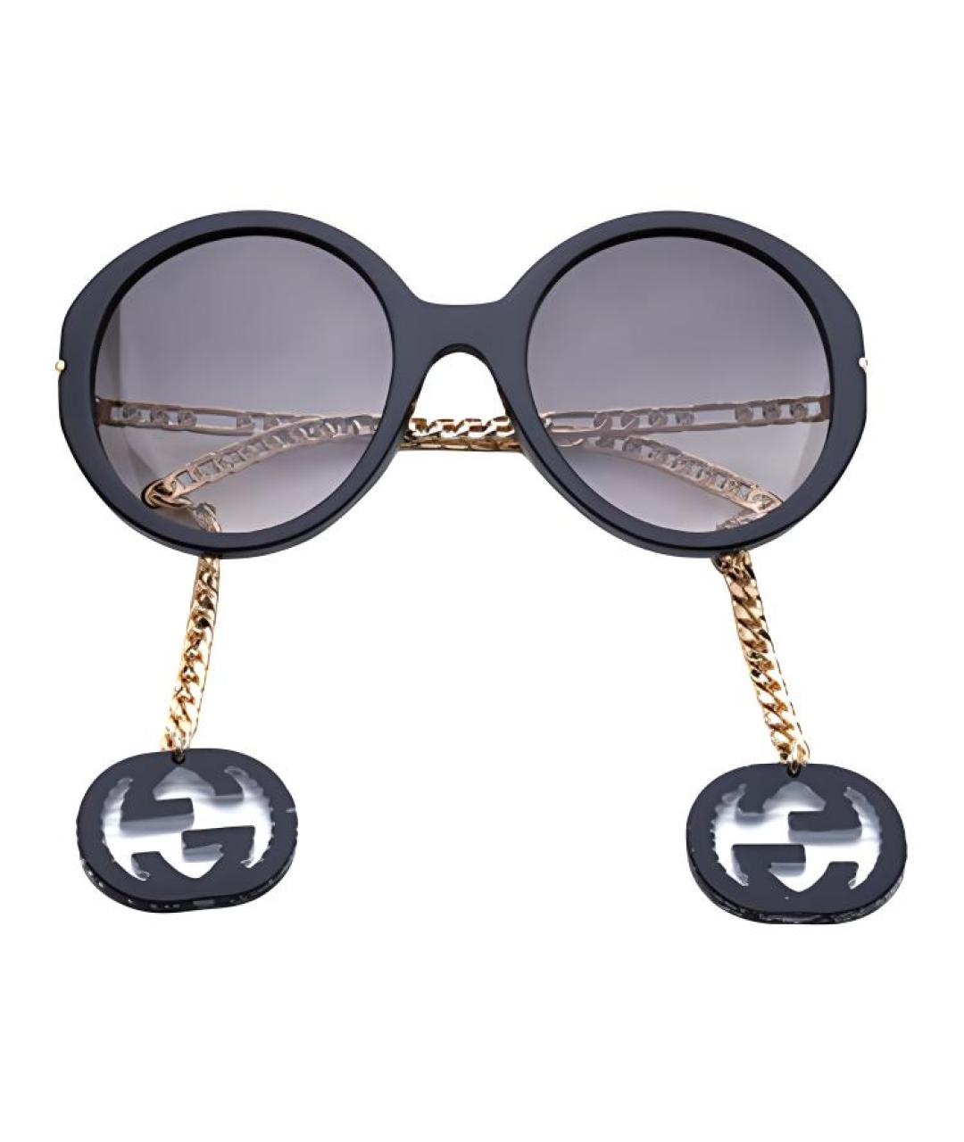 GUCCI Черные солнцезащитные очки, фото 4