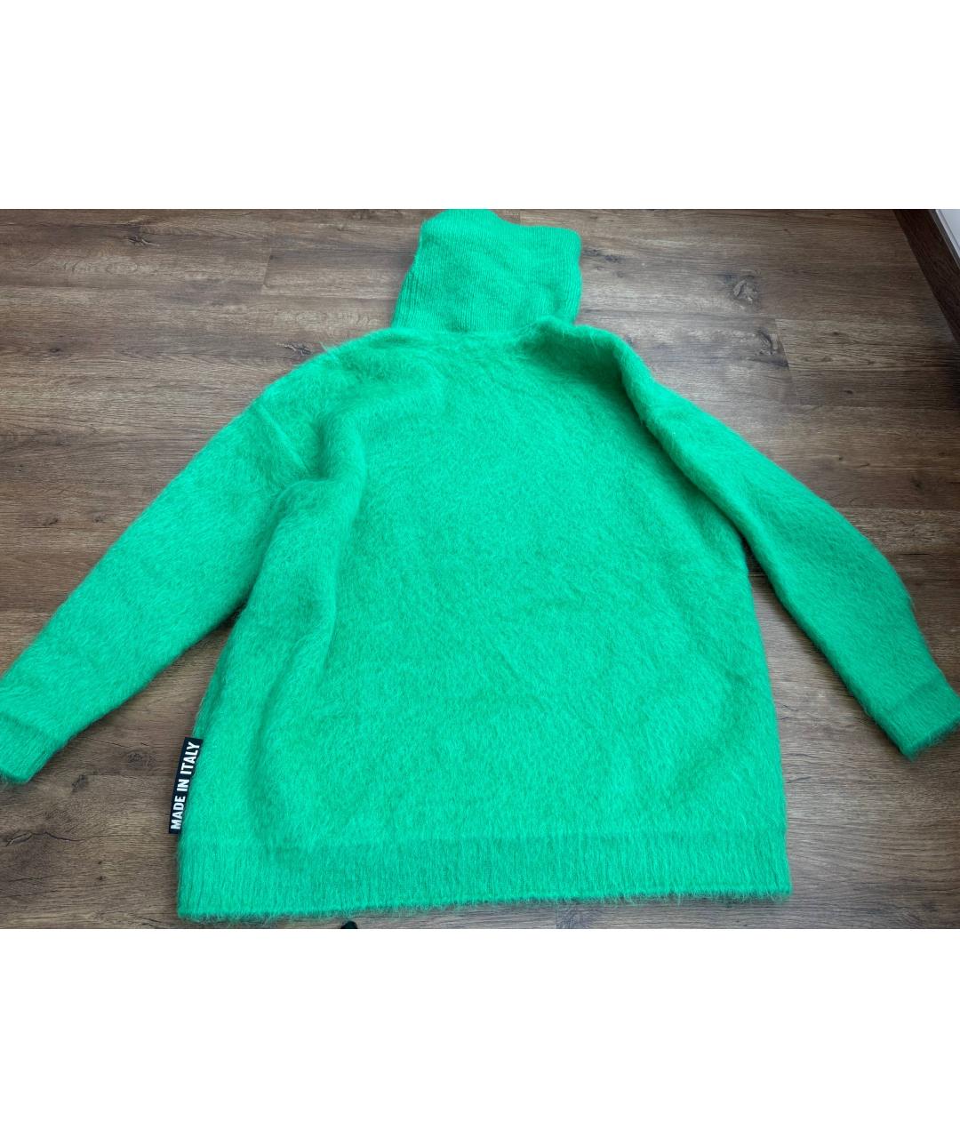 GUCCI Зеленый джемпер / свитер, фото 5