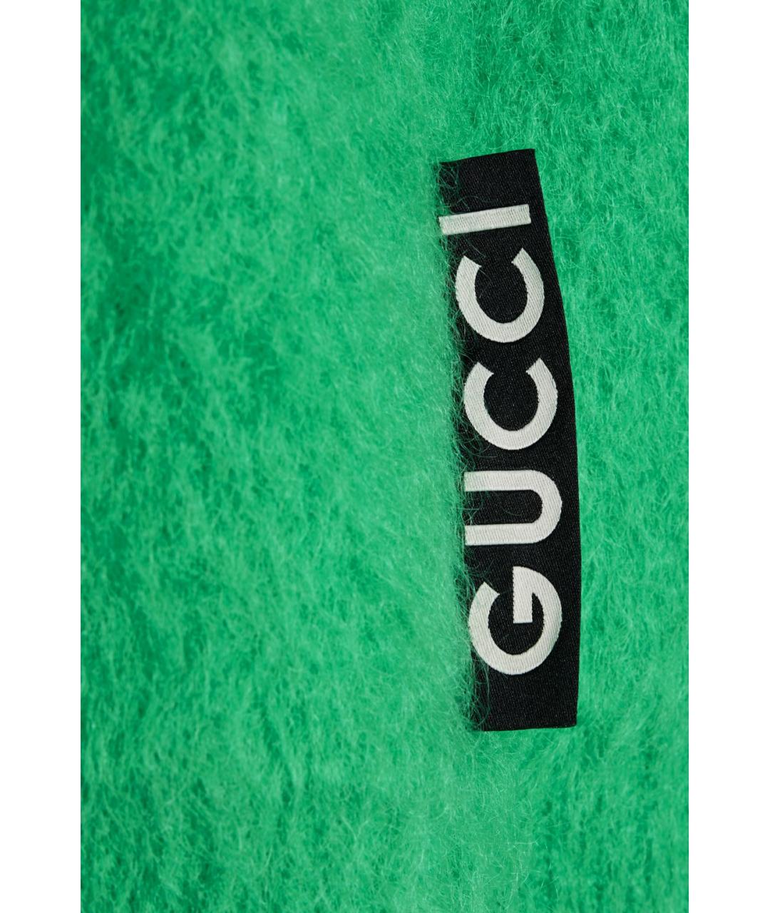GUCCI Зеленый джемпер / свитер, фото 4