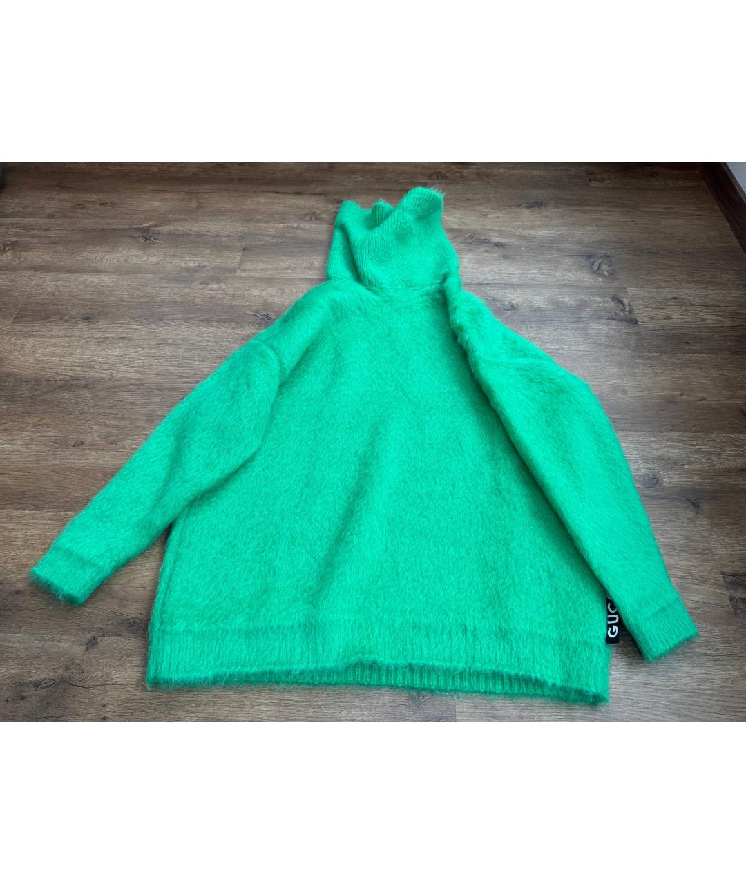 GUCCI Зеленый джемпер / свитер, фото 6