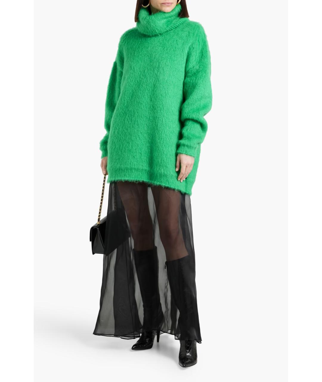 GUCCI Зеленый джемпер / свитер, фото 2