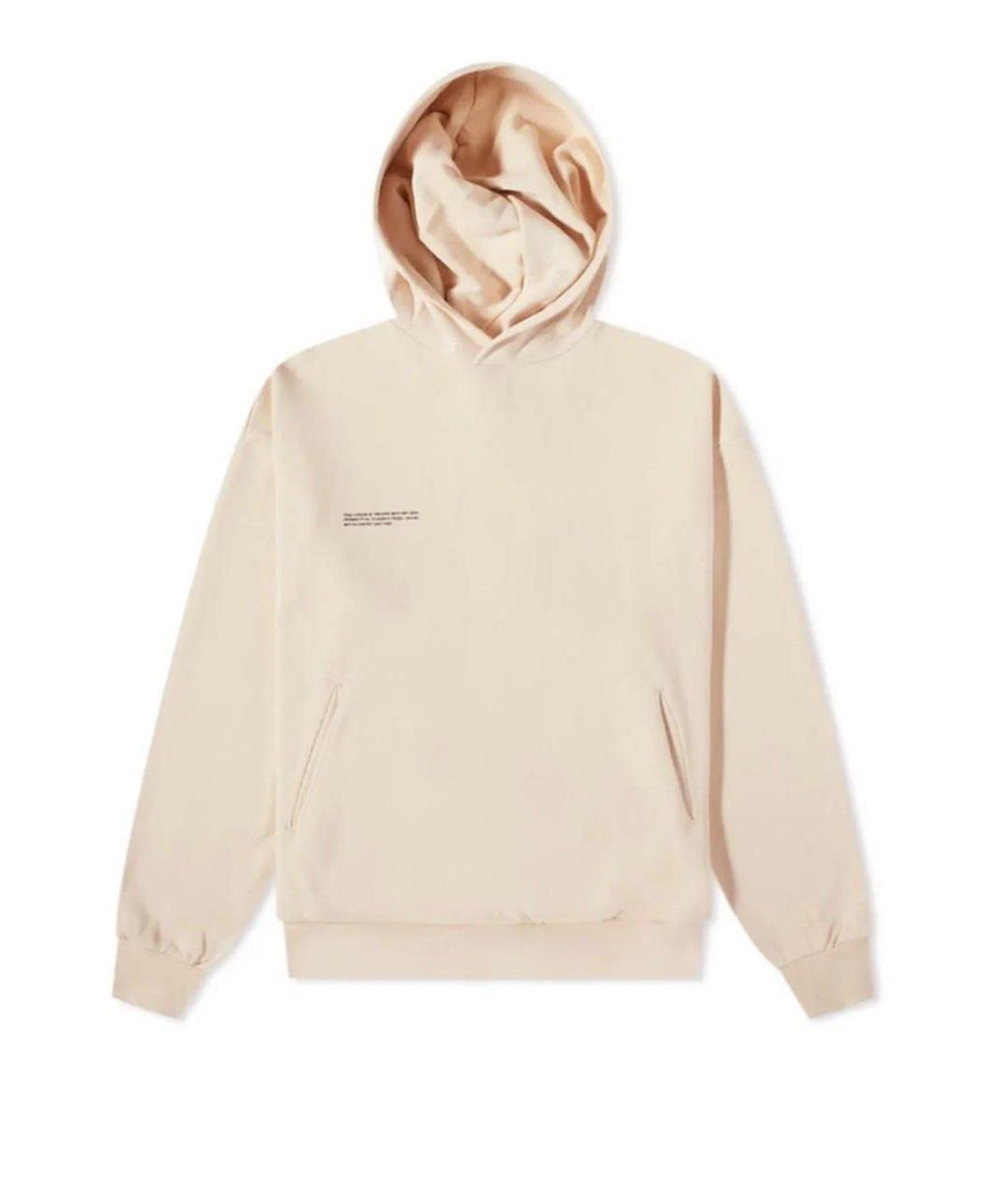 THE PANGAIA Бежевый хлопковый костюм с брюками, фото 4