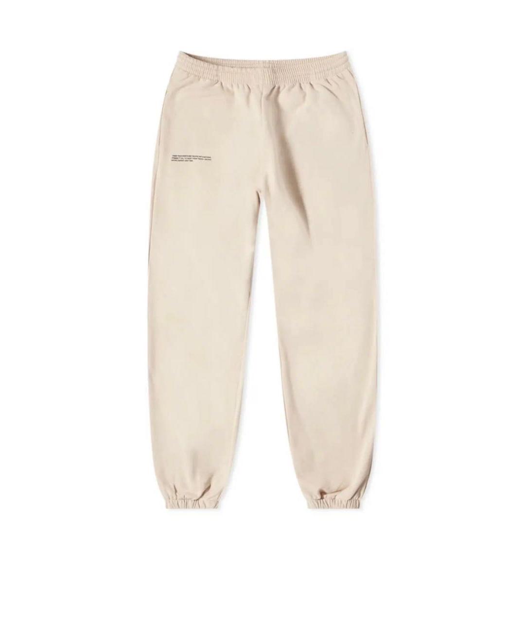 THE PANGAIA Бежевый хлопковый костюм с брюками, фото 2