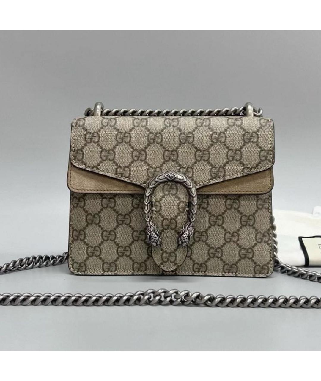 GUCCI Бежевая сумка через плечо, фото 5