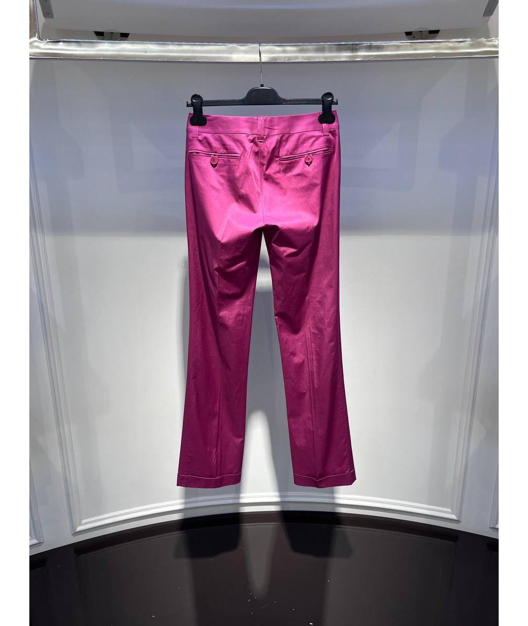 ETRO Фуксия прямые брюки, фото 2