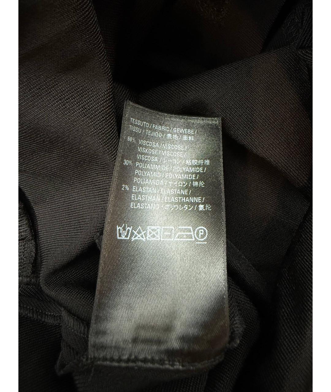 BALENCIAGA Черное вискозное вечернее платье, фото 7