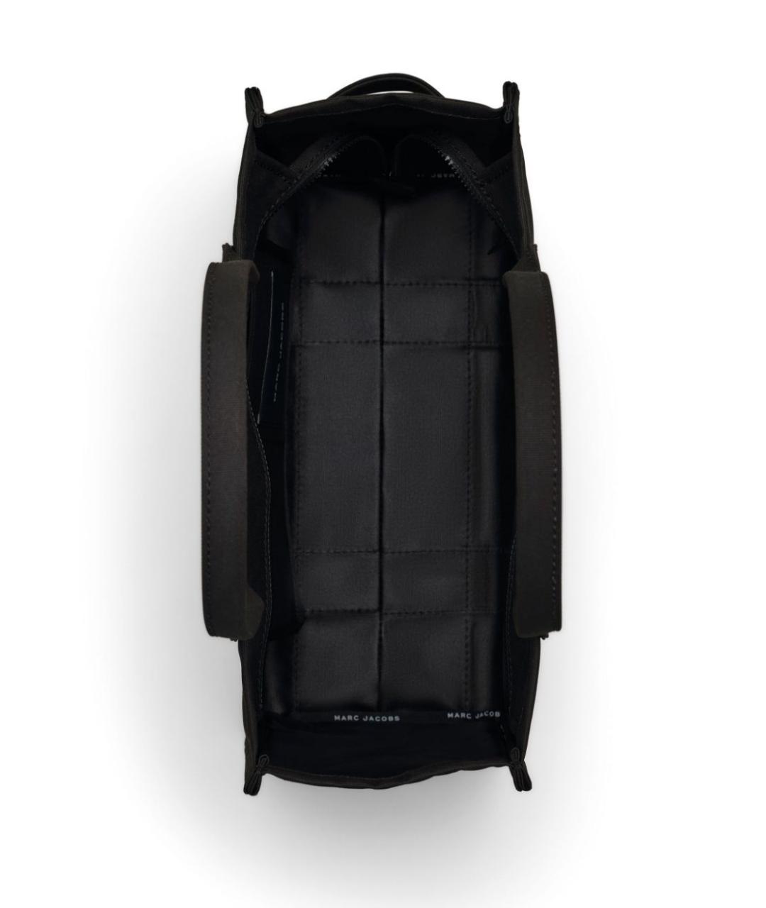 MARC JACOBS Черная хлопковая сумка тоут, фото 2