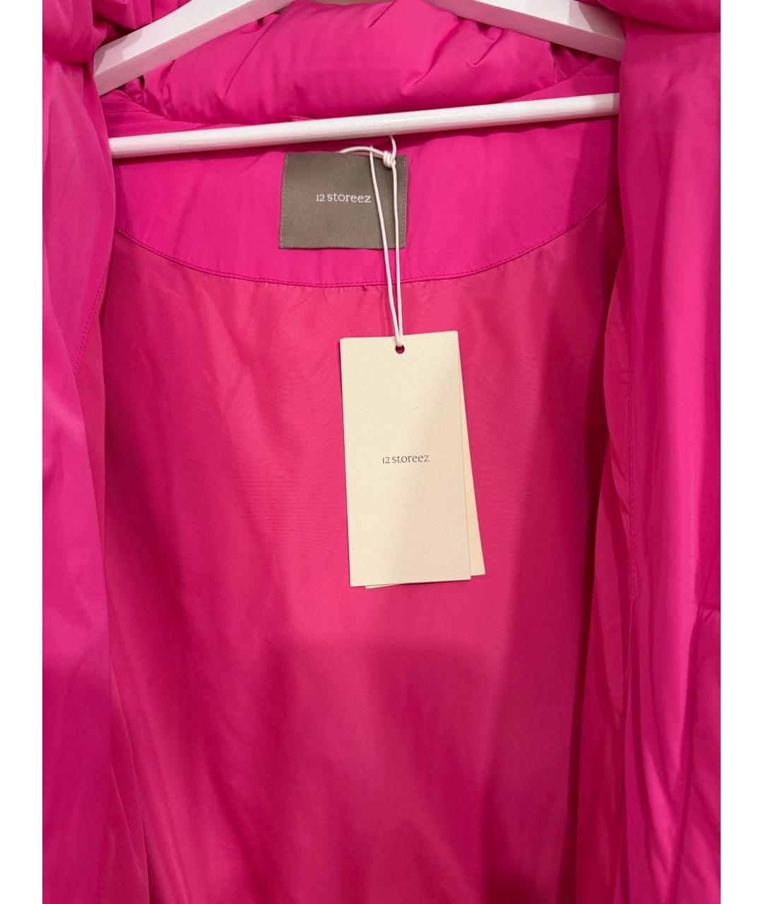 12 STOREEZ Розовый полиэстеровый пуховик, фото 3