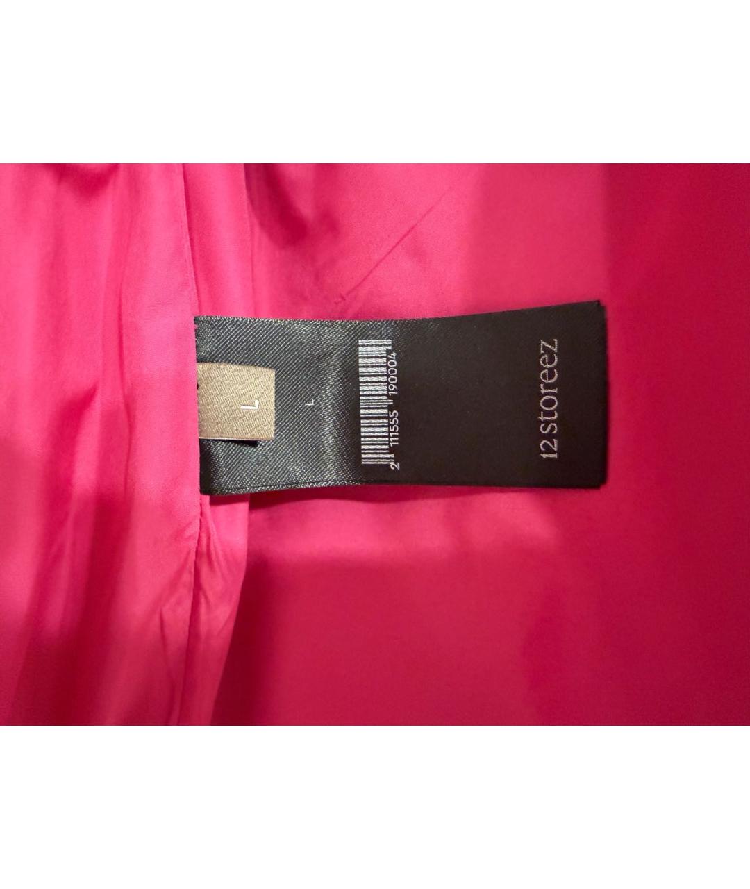 12 STOREEZ Розовый полиэстеровый пуховик, фото 4