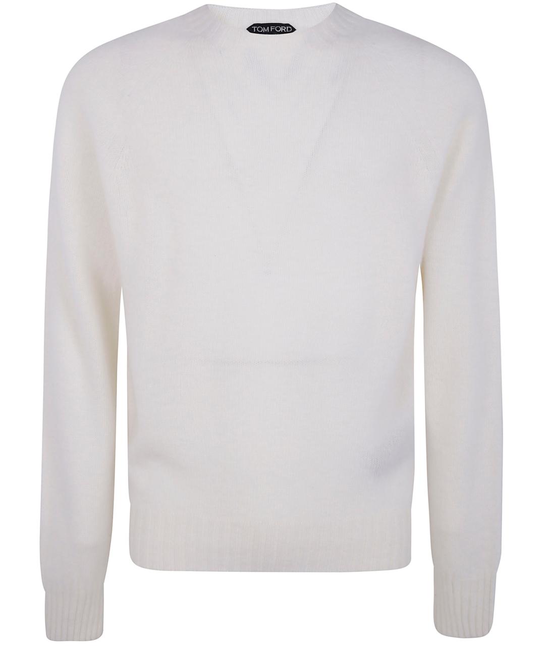 TOM FORD Бежевый кашемировый джемпер / свитер, фото 2