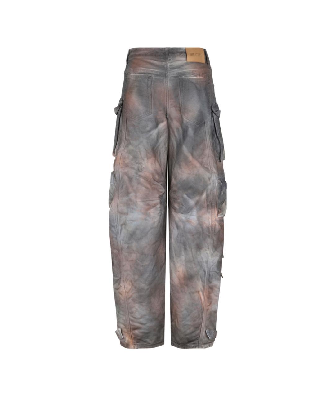 THE ATTICO Мульти хлопковые прямые джинсы, фото 2