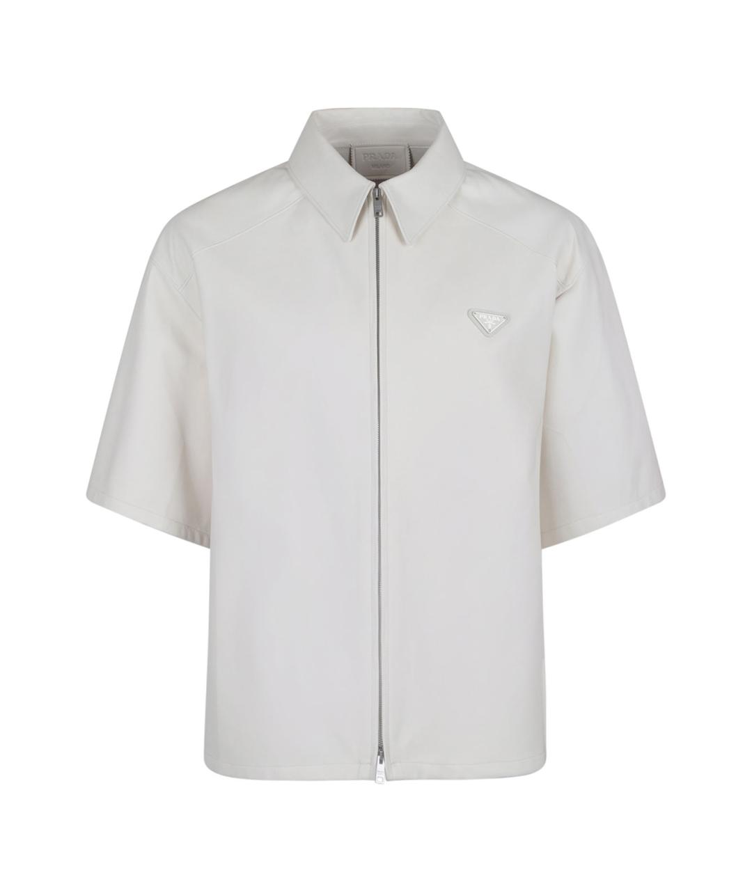 PRADA Бежевая кэжуал рубашка, фото 1