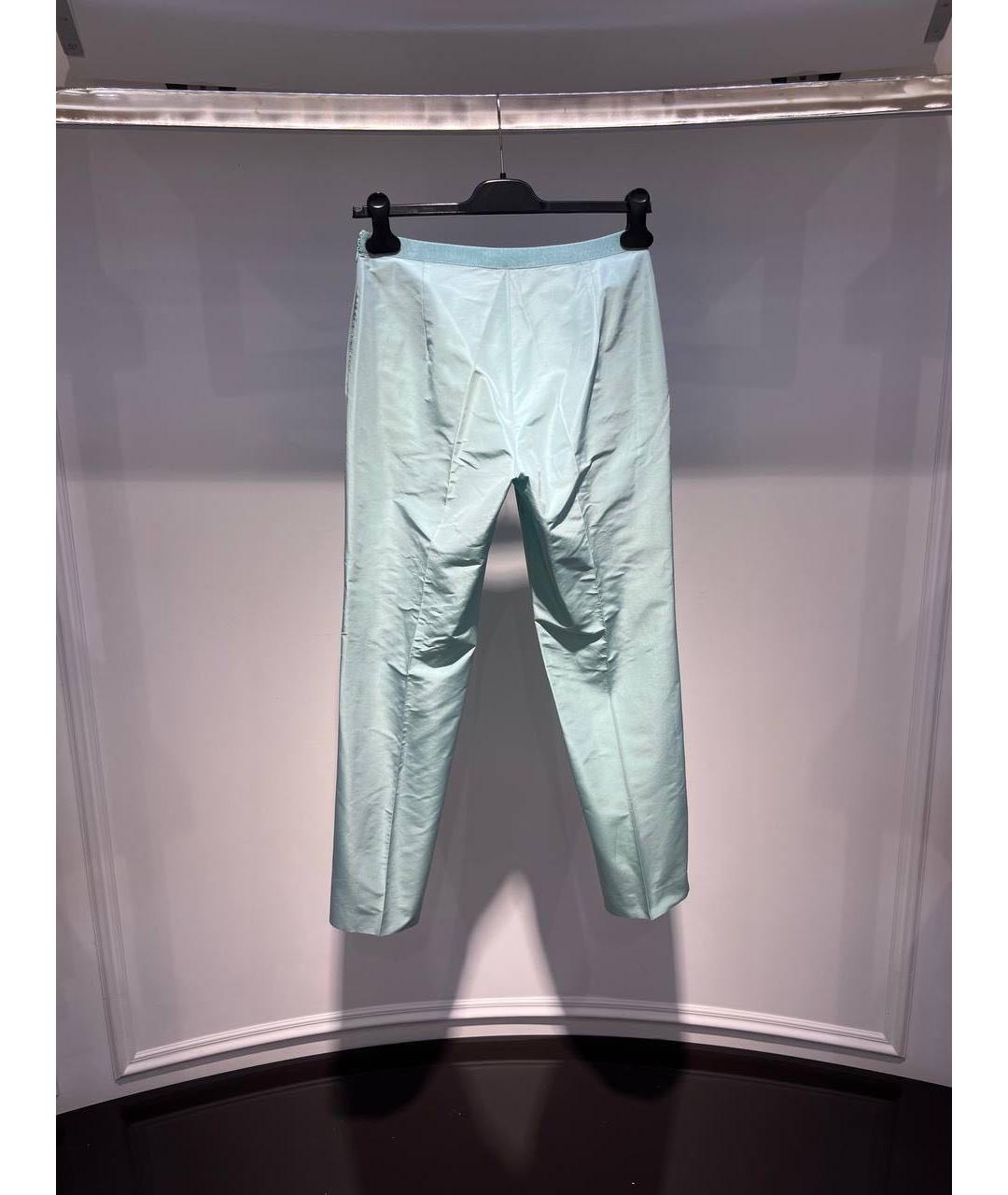 ETRO Голубые прямые брюки, фото 2