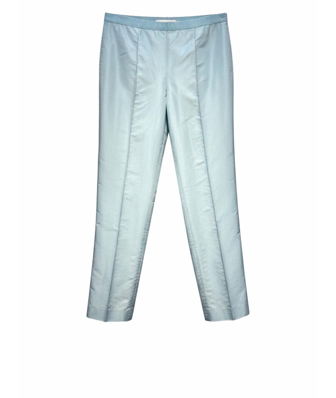 ETRO Голубые прямые брюки, фото 1