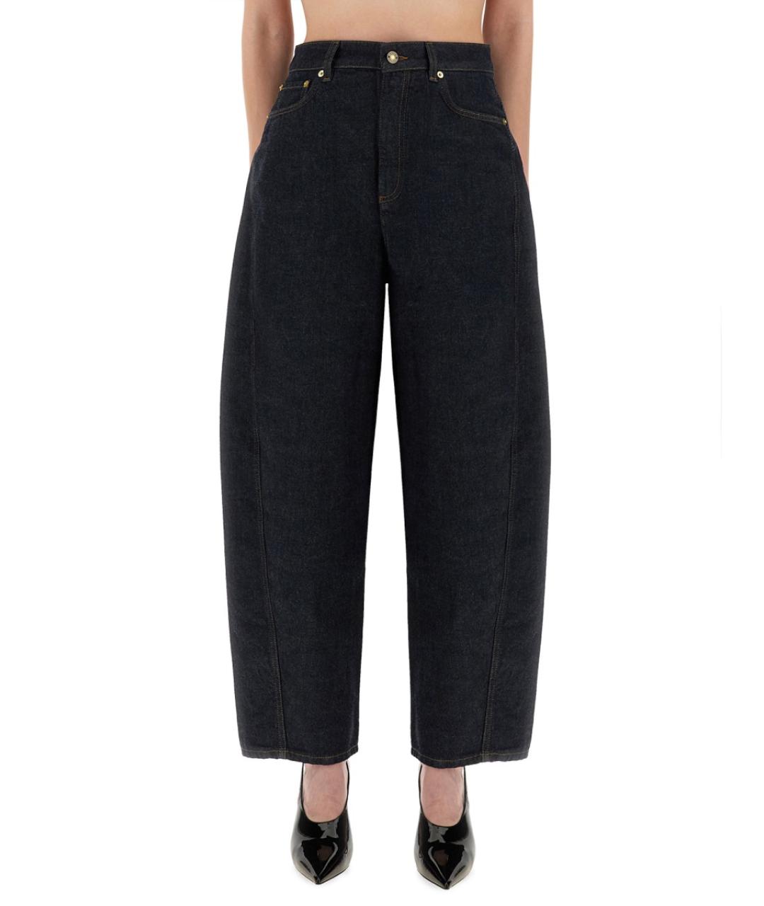 GIVENCHY Синие хлопковые прямые джинсы, фото 3