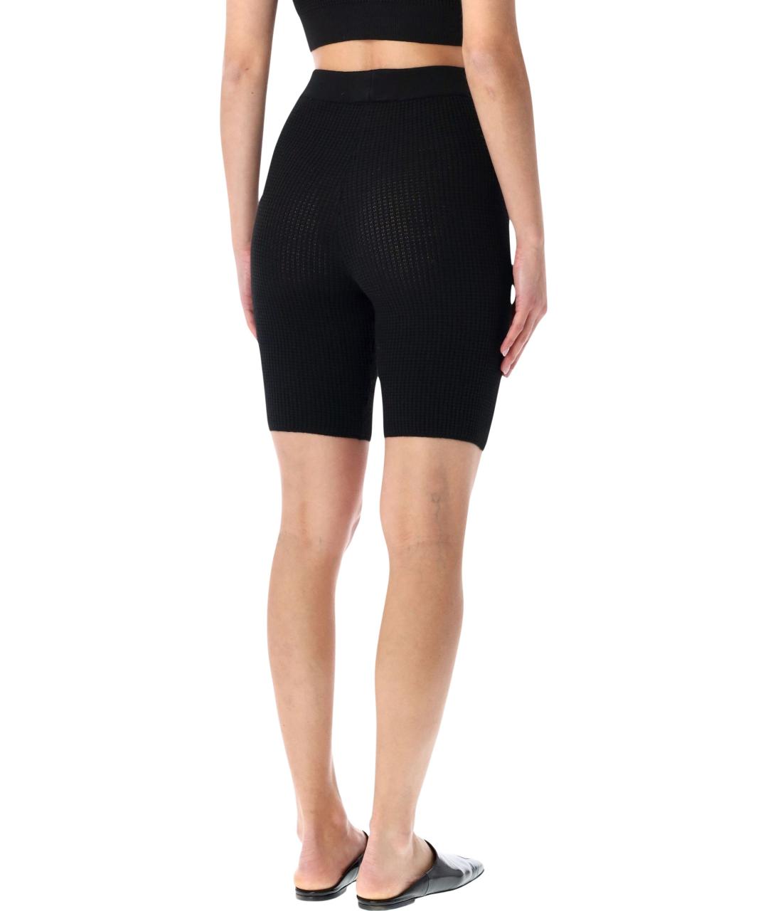 FEAR OF GOD ESSENTIALS Черные полиэстеровые леггинсы и велосипедки, фото 2