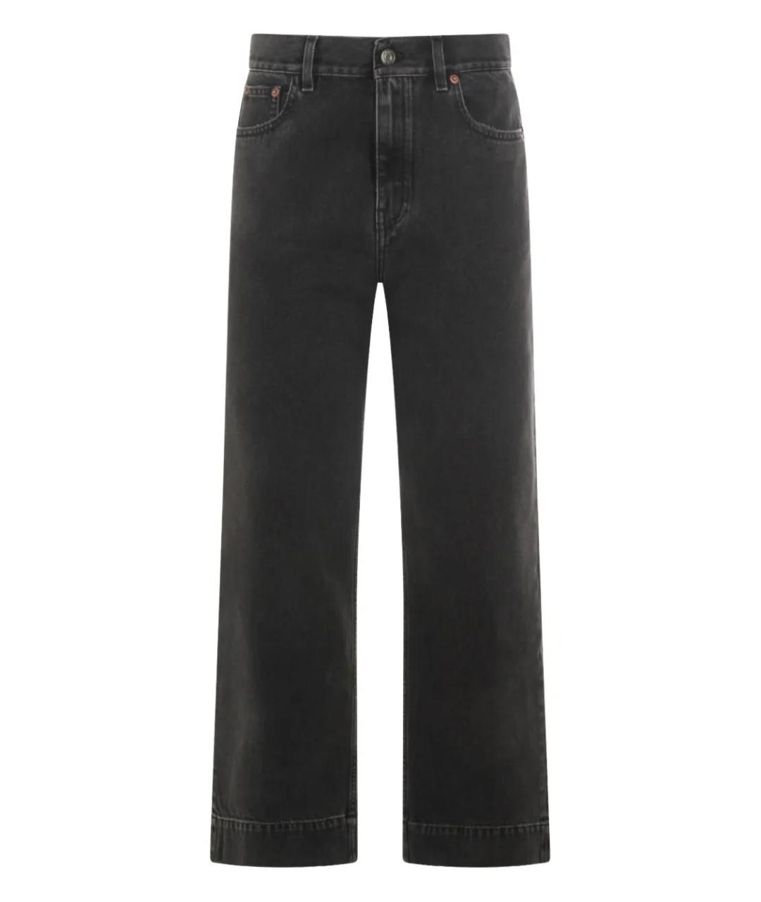 CHLOE Черные прямые джинсы, фото 1