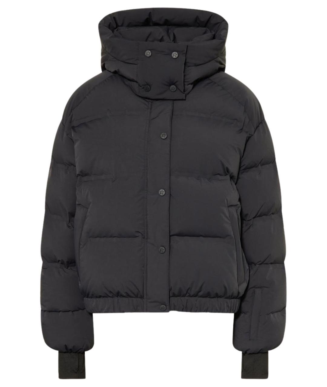 PERFECT MOMENT Черный полиамидовый пуховик, фото 1