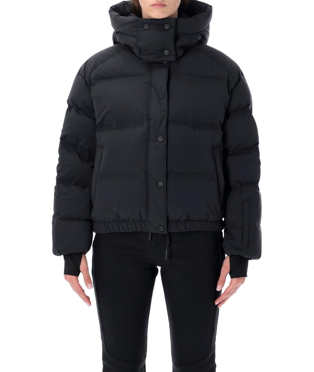 PERFECT MOMENT Черный полиамидовый пуховик, фото 2