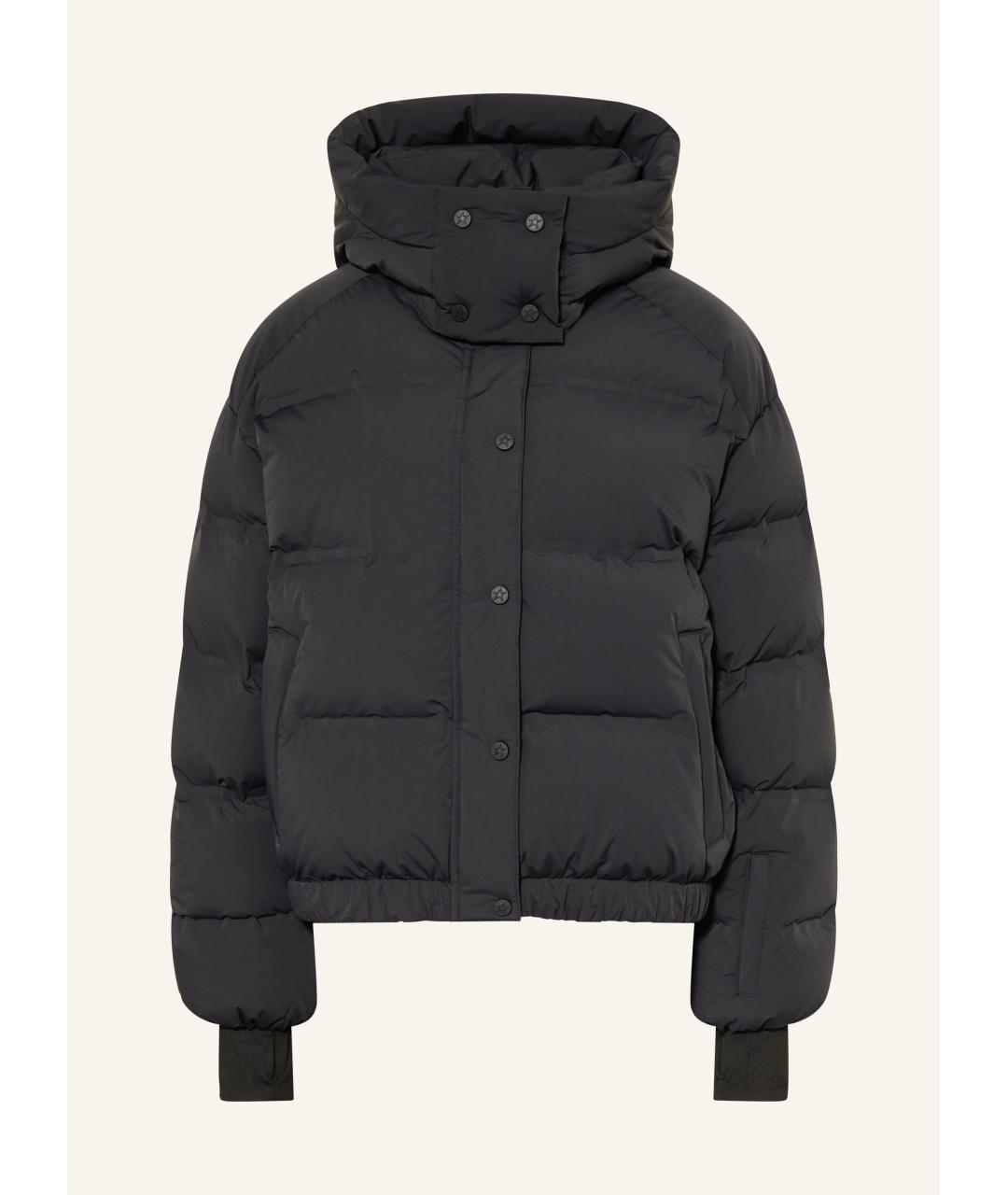 PERFECT MOMENT Черный полиамидовый пуховик, фото 5