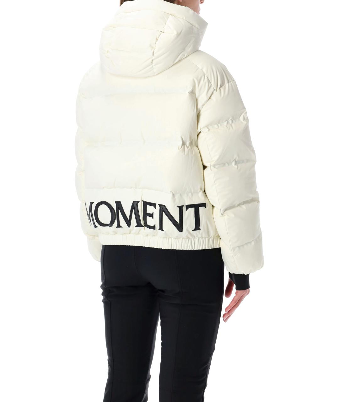 PERFECT MOMENT Белый полиамидовый пуховик, фото 3