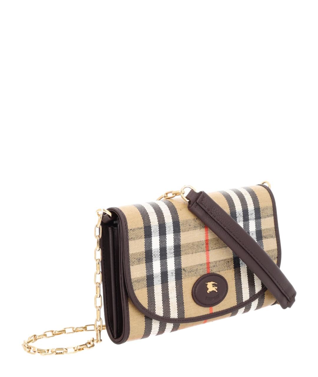 BURBERRY Мульти хлопковая сумка через плечо, фото 1