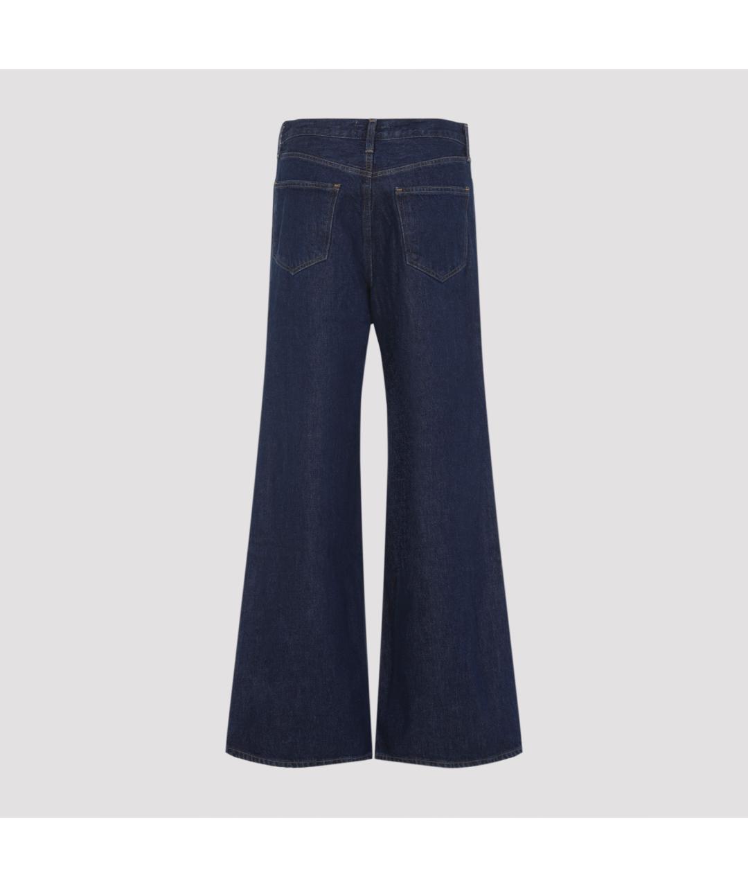 AGOLDE Синие хлопковые прямые джинсы, фото 2