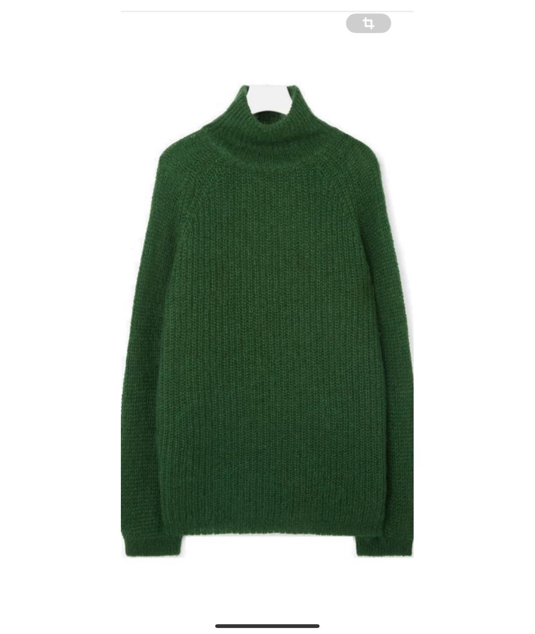 COS Зеленый шерстяной джемпер / свитер, фото 1