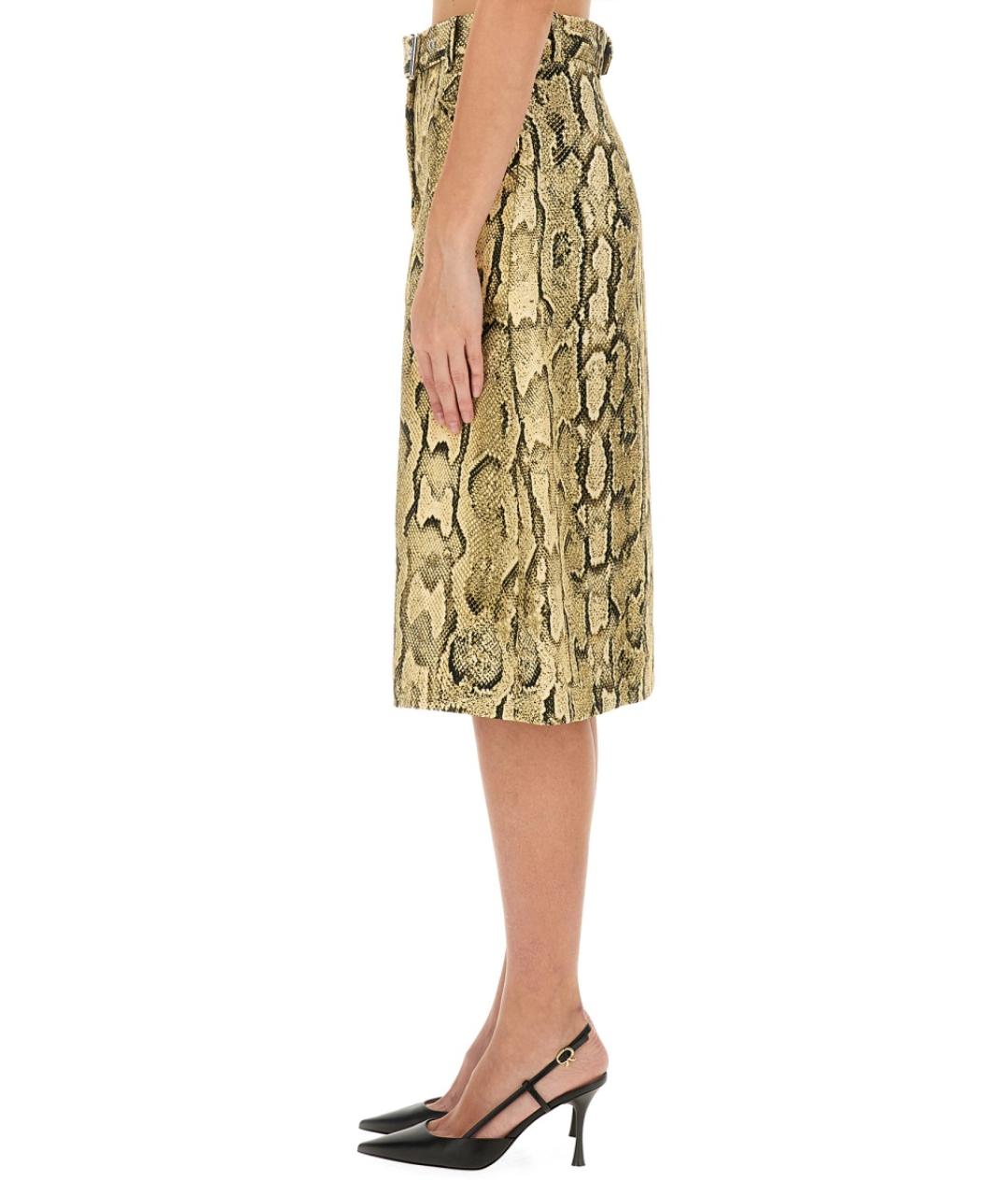 DRIES VAN NOTEN Мульти хлопковая юбка миди, фото 4