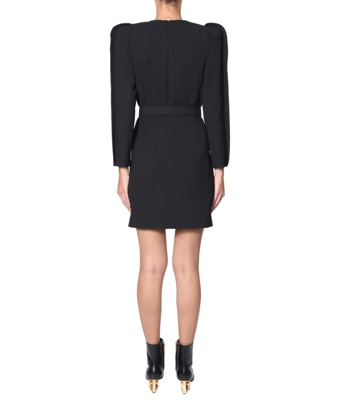 GIVENCHY Черное шерстяное повседневное платье, фото 3