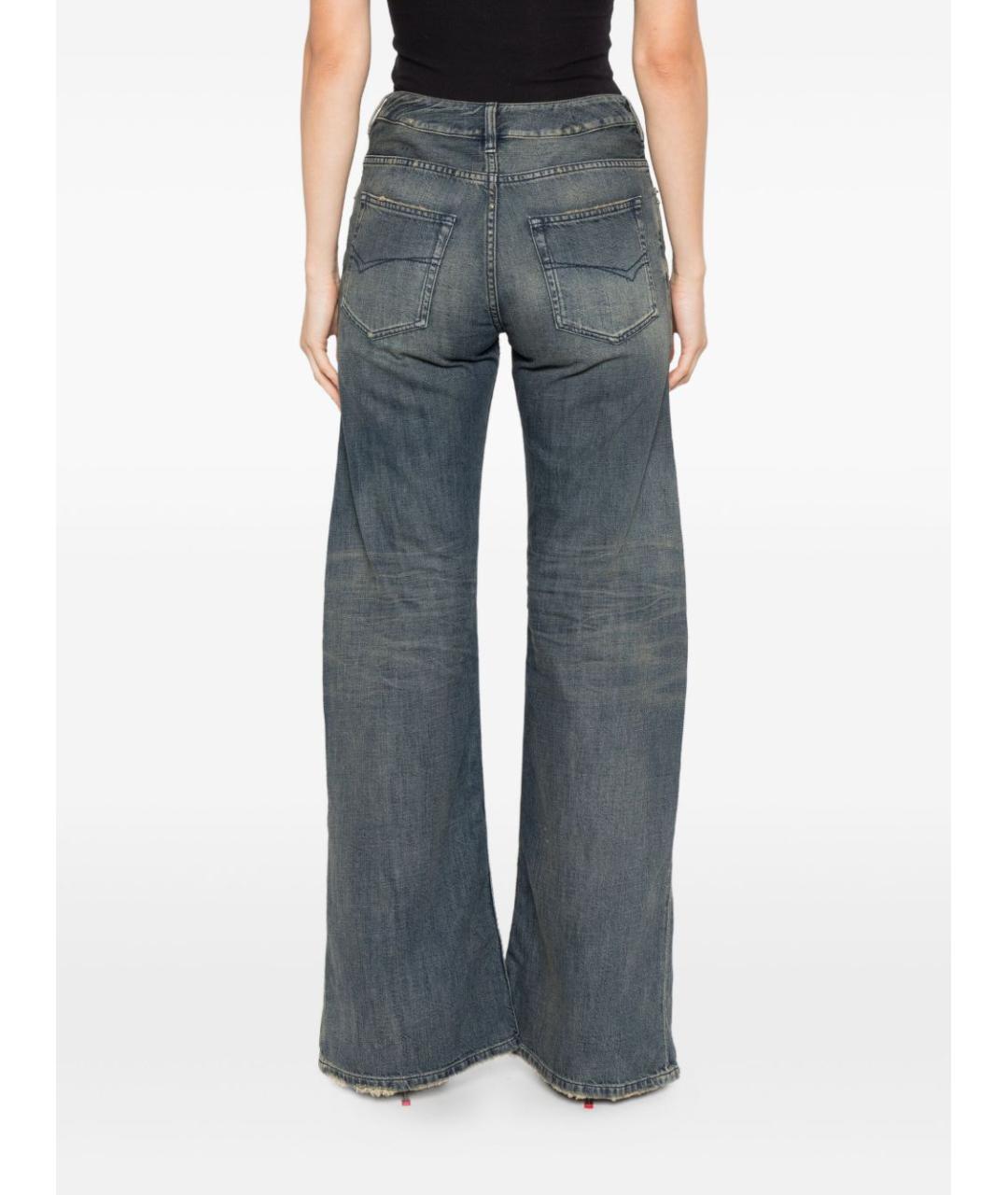 BALENCIAGA Серые хлопковые прямые джинсы, фото 2