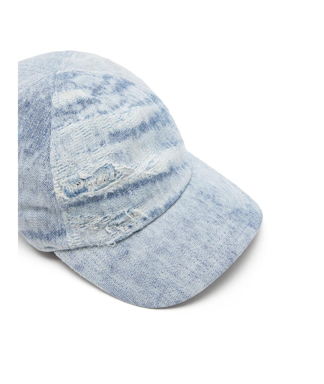 DIESEL Синяя хлопковая кепка/бейсболка, фото 3