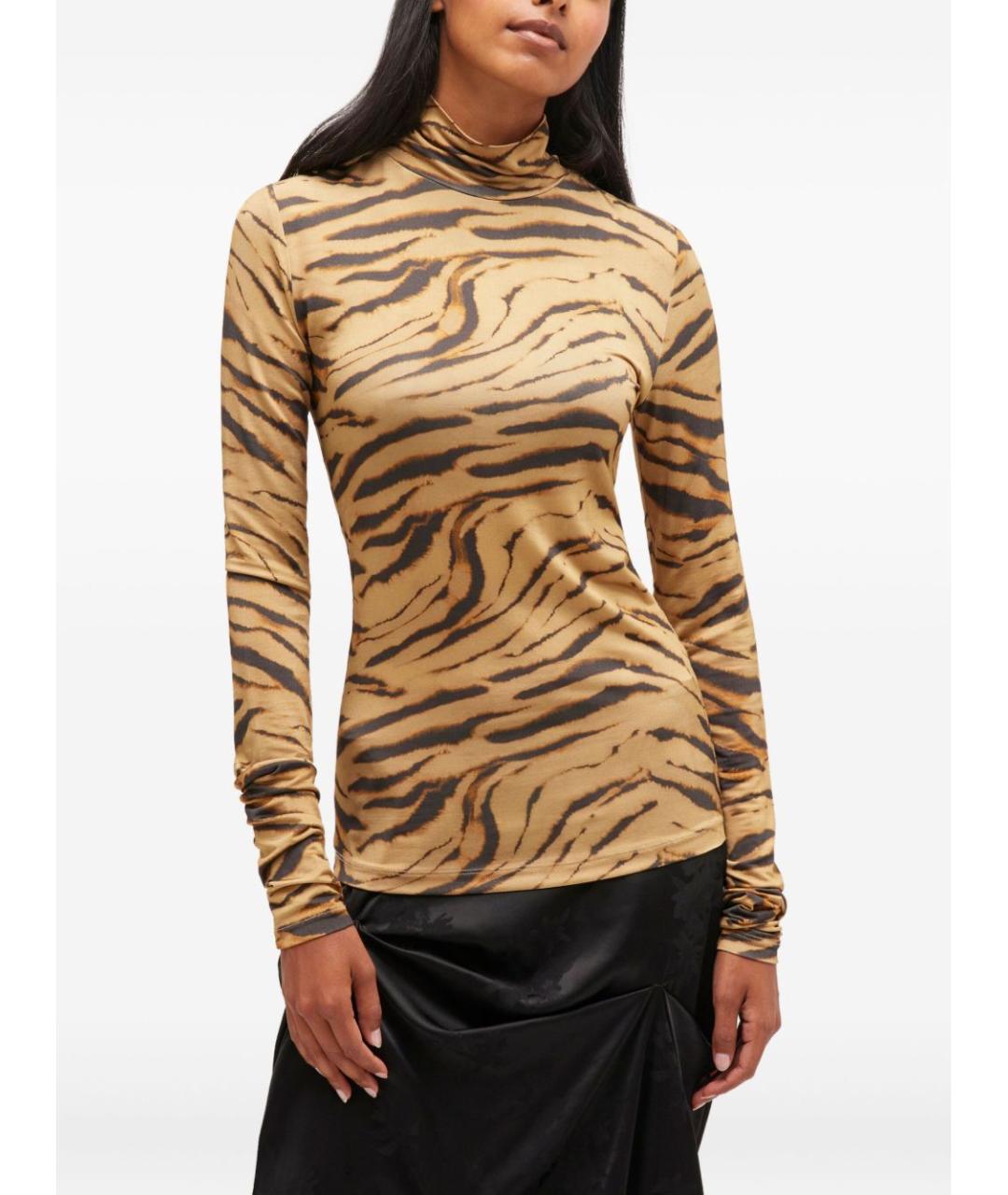 GANNI Мульти вискозная водолазка, фото 2