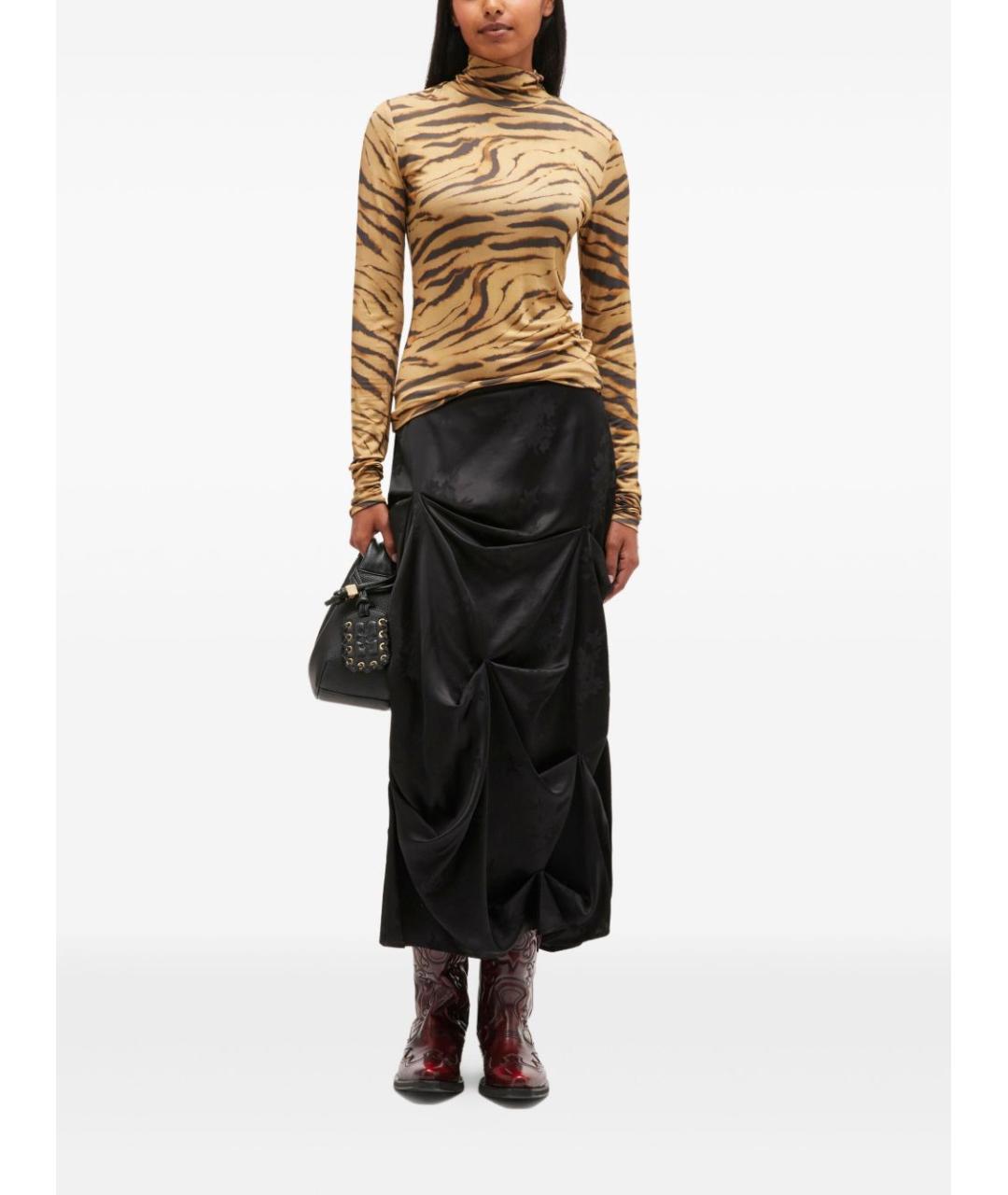 GANNI Мульти вискозная водолазка, фото 3