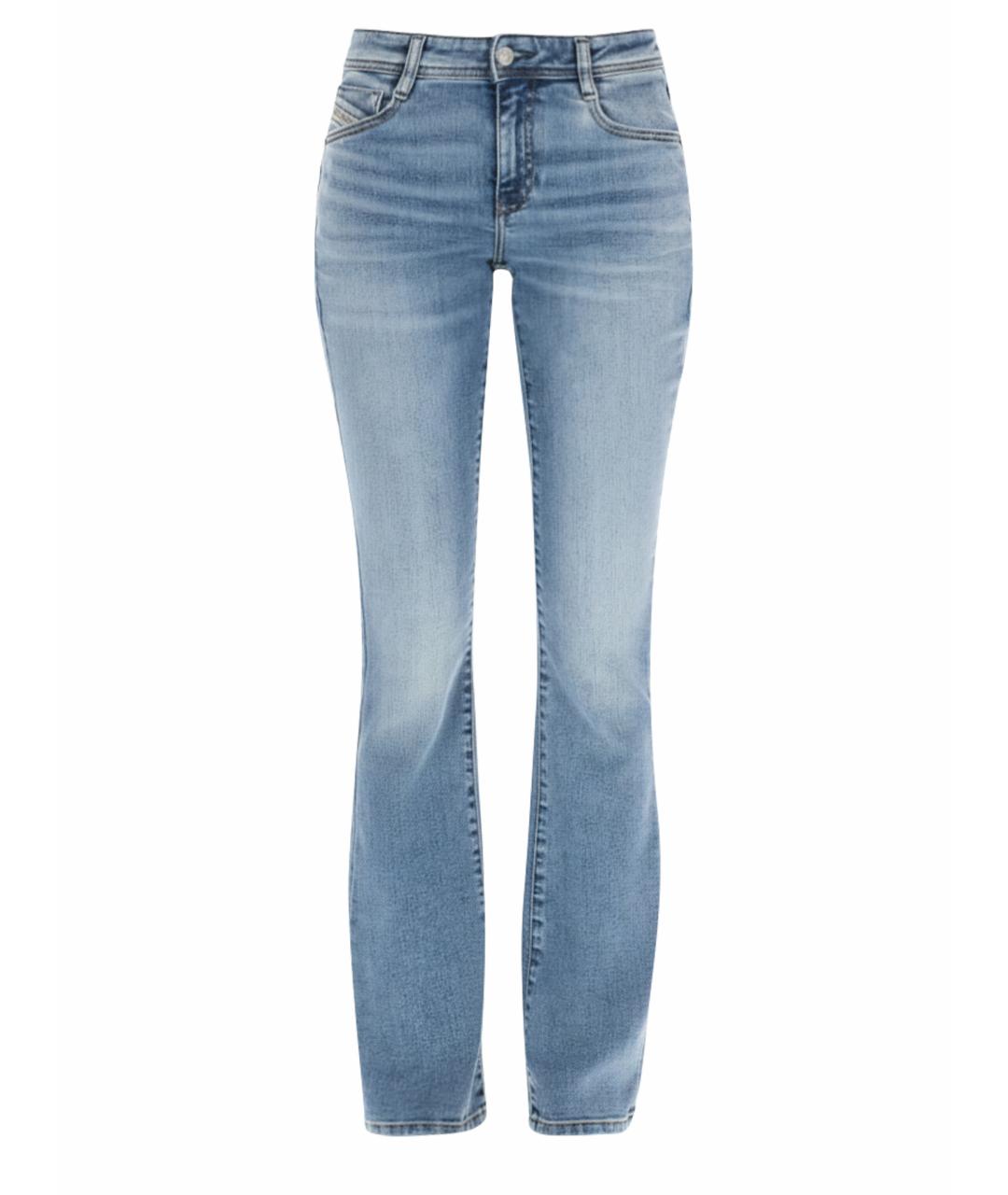 DIESEL Синие хлопковые джинсы слим, фото 1