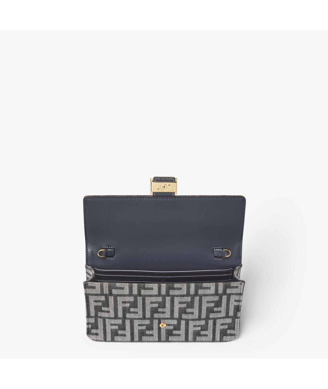 FENDI Черный кошелек, фото 4