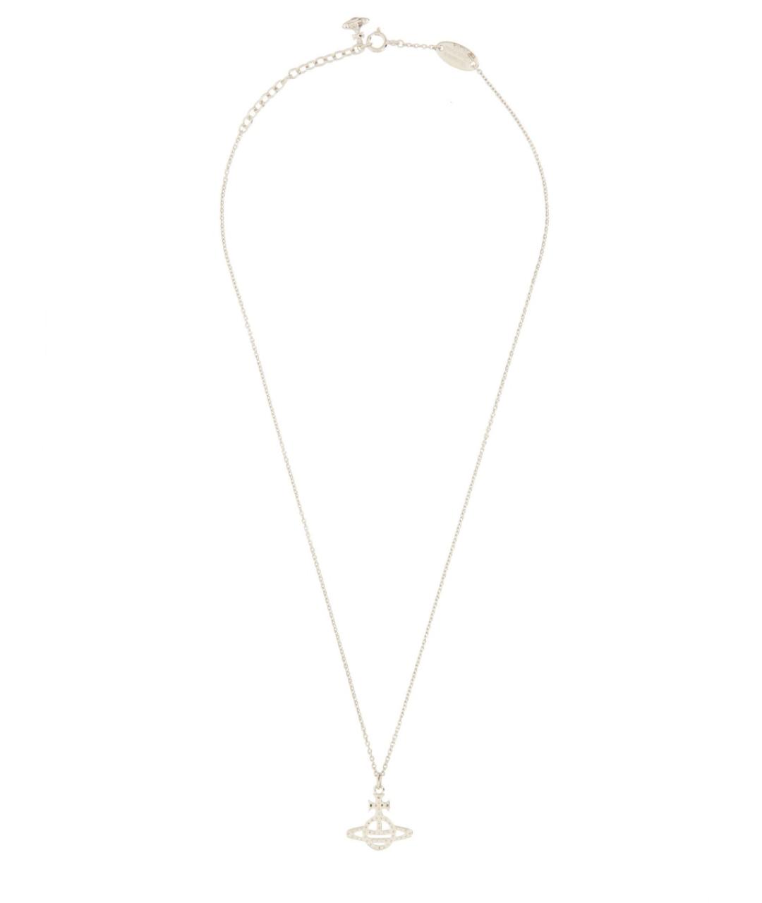 VIVIENNE WESTWOOD Серебряная металлическая цепочка, фото 1