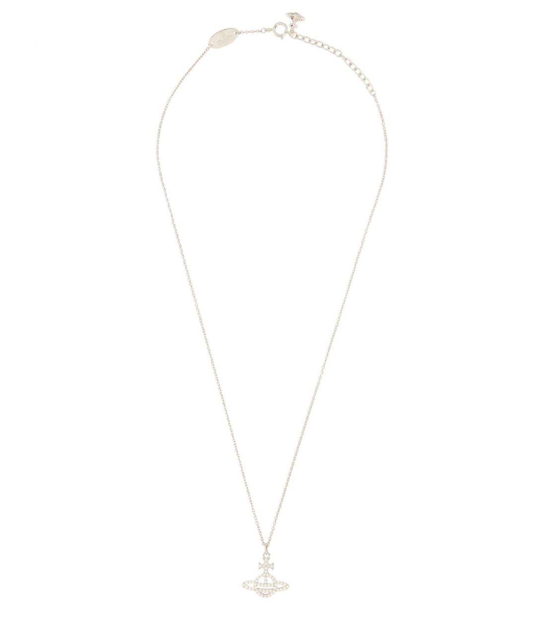 VIVIENNE WESTWOOD Серебряная металлическая цепочка, фото 2