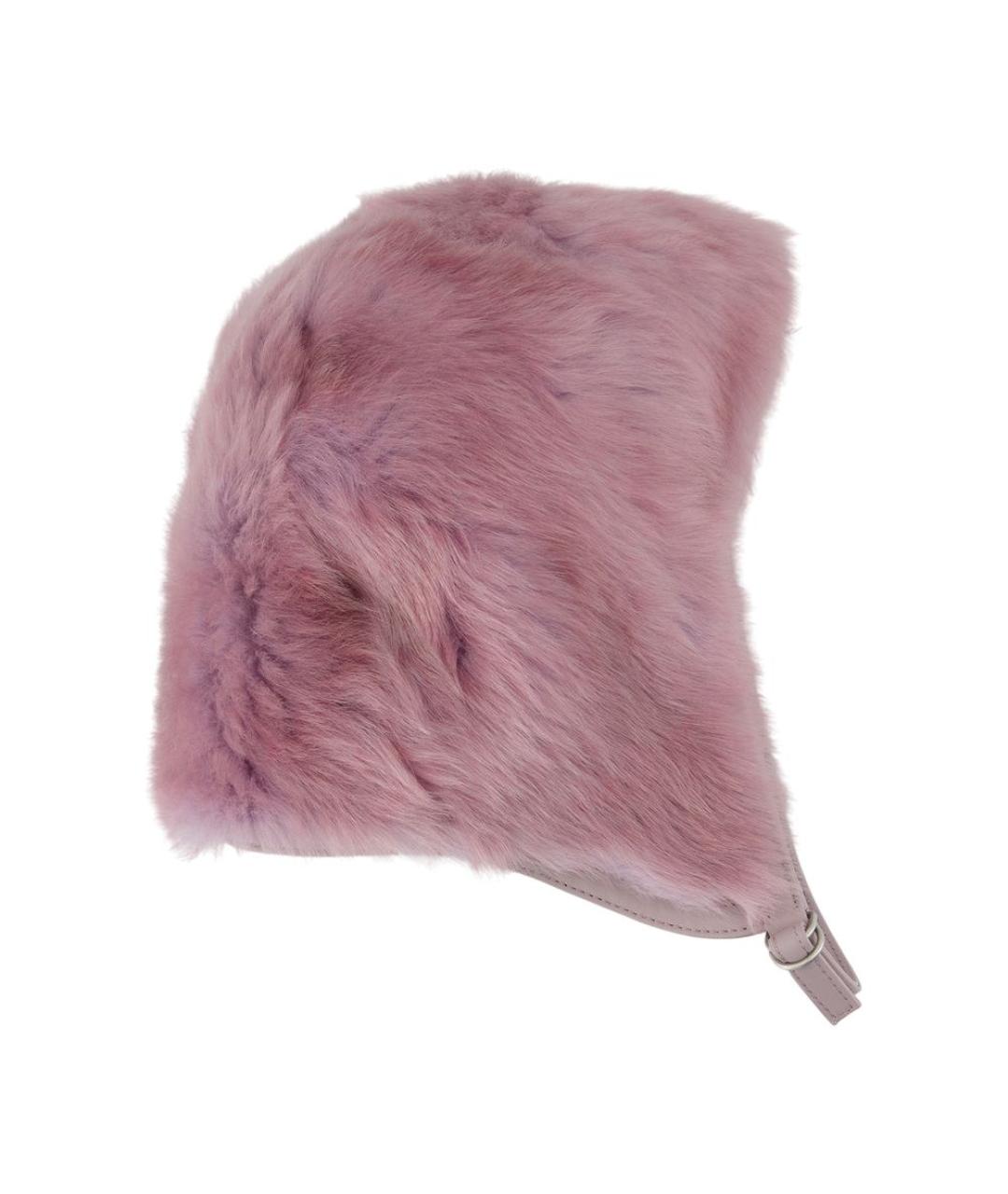 ACNE STUDIOS Розовая шапка, фото 1