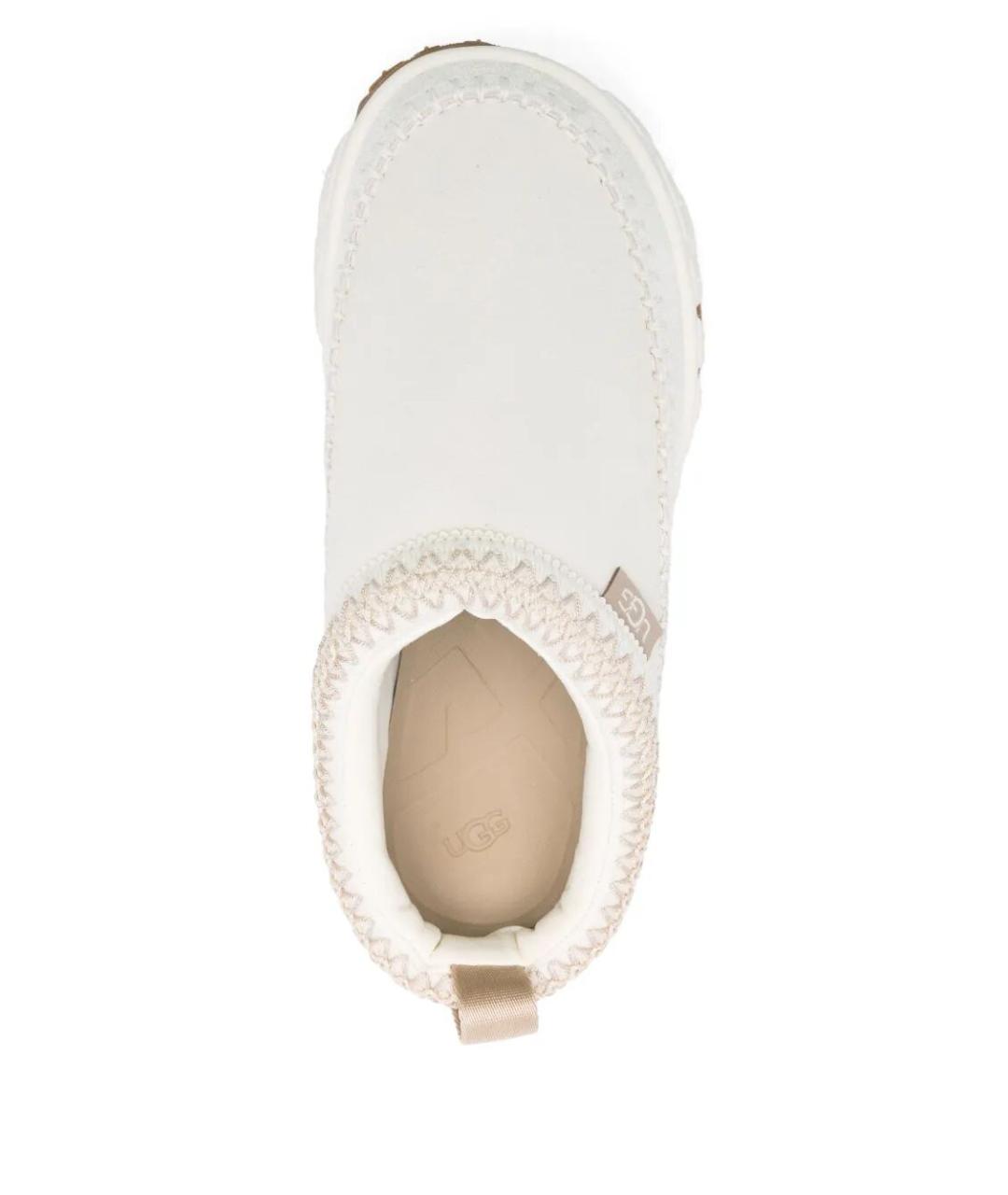 UGG AUSTRALIA Белые замшевые лоферы, фото 3