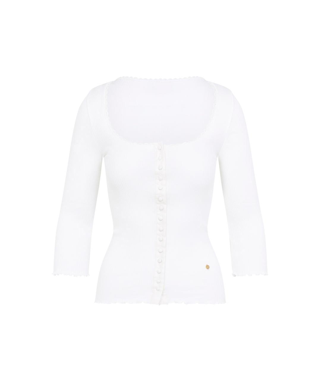 CHLOE Белый хлопковый кардиган, фото 1