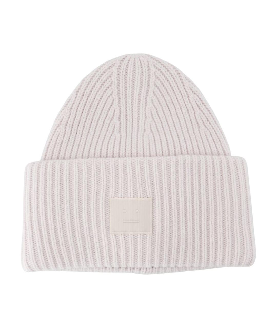 ACNE STUDIOS Серая шерстяная шапка, фото 1