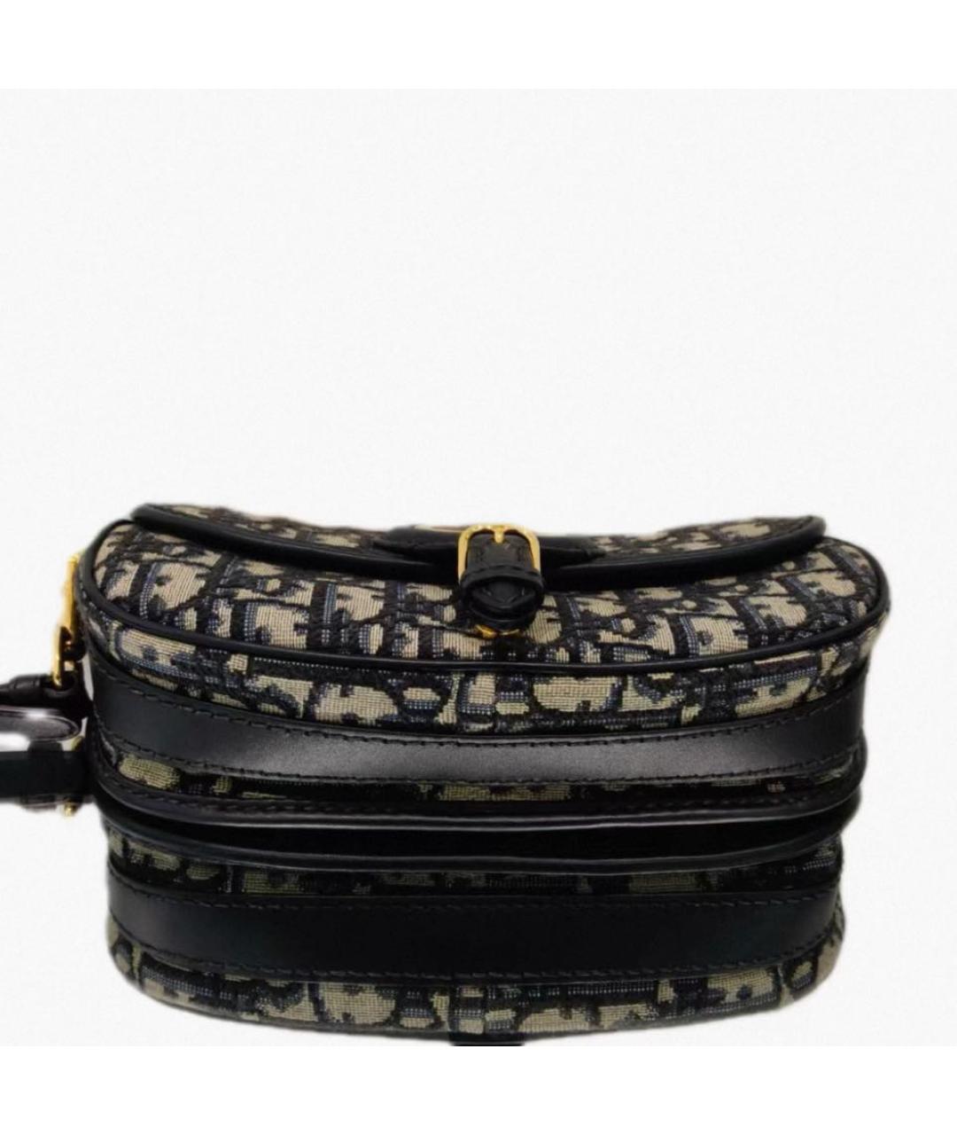 CHRISTIAN DIOR Темно-синяя сумка через плечо, фото 3