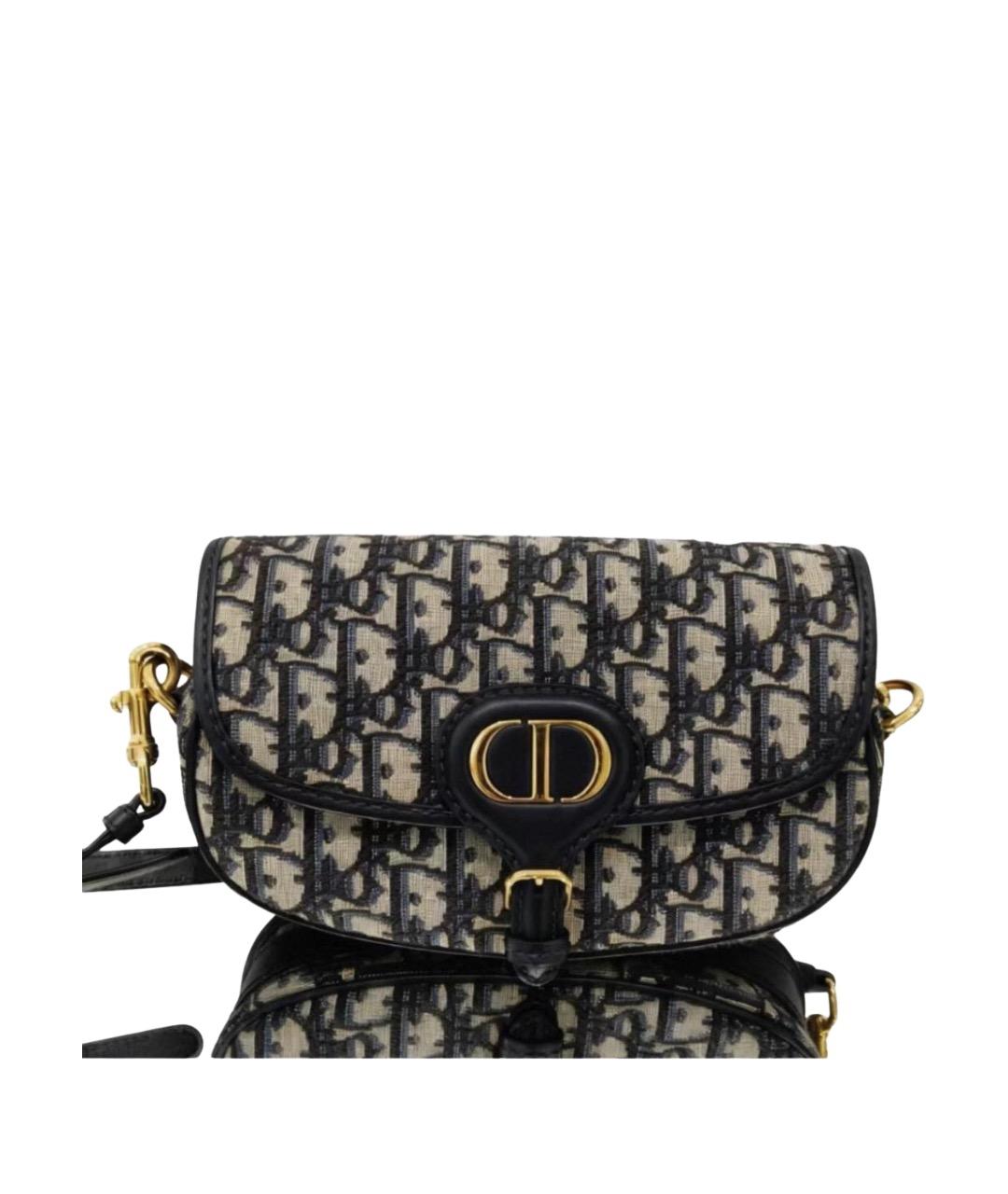 CHRISTIAN DIOR Темно-синяя сумка через плечо, фото 1