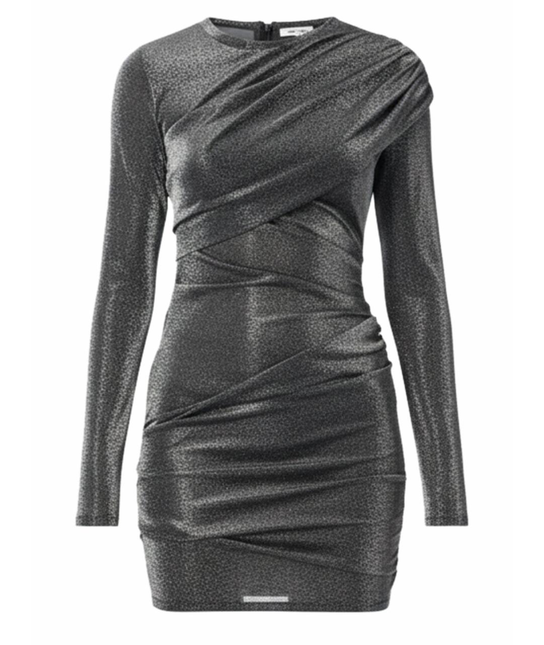 ISABEL MARANT Серебряное полиамидовое платье, фото 1