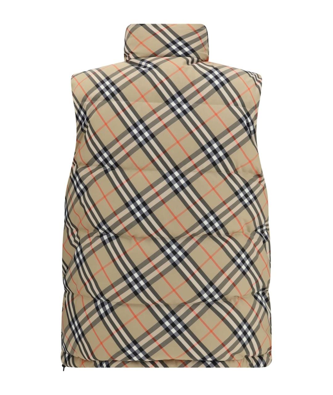 BURBERRY Мульти полиэстеровый жилет, фото 3
