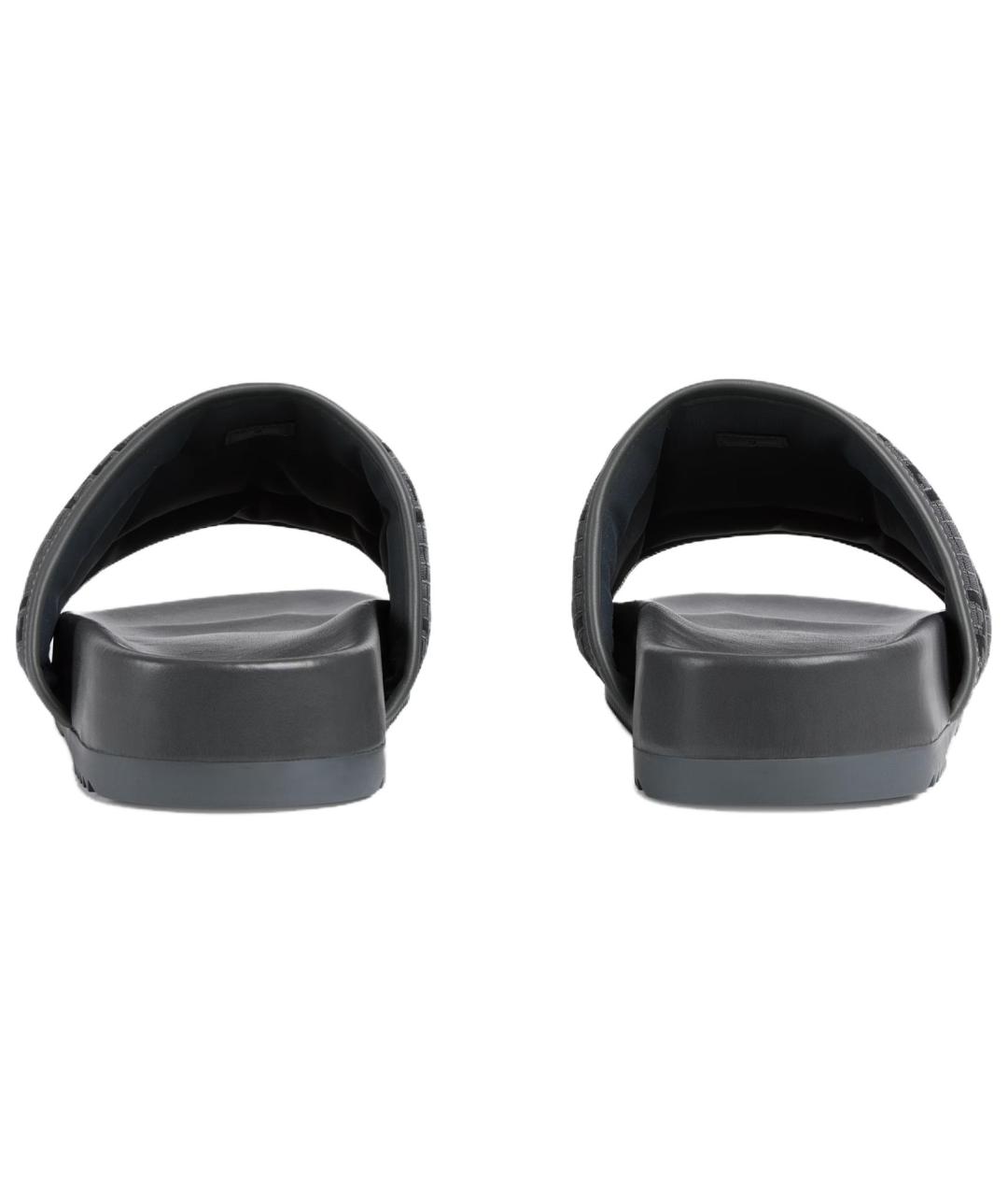 GUCCI Серые сандалии, фото 4