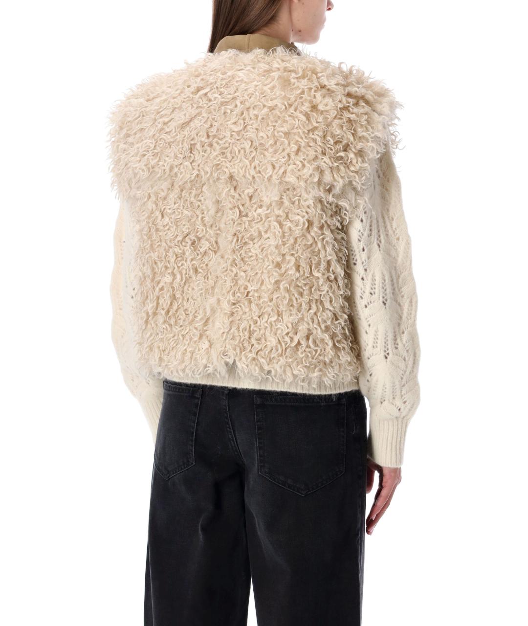 ISABEL MARANT Бежевый жилет, фото 6