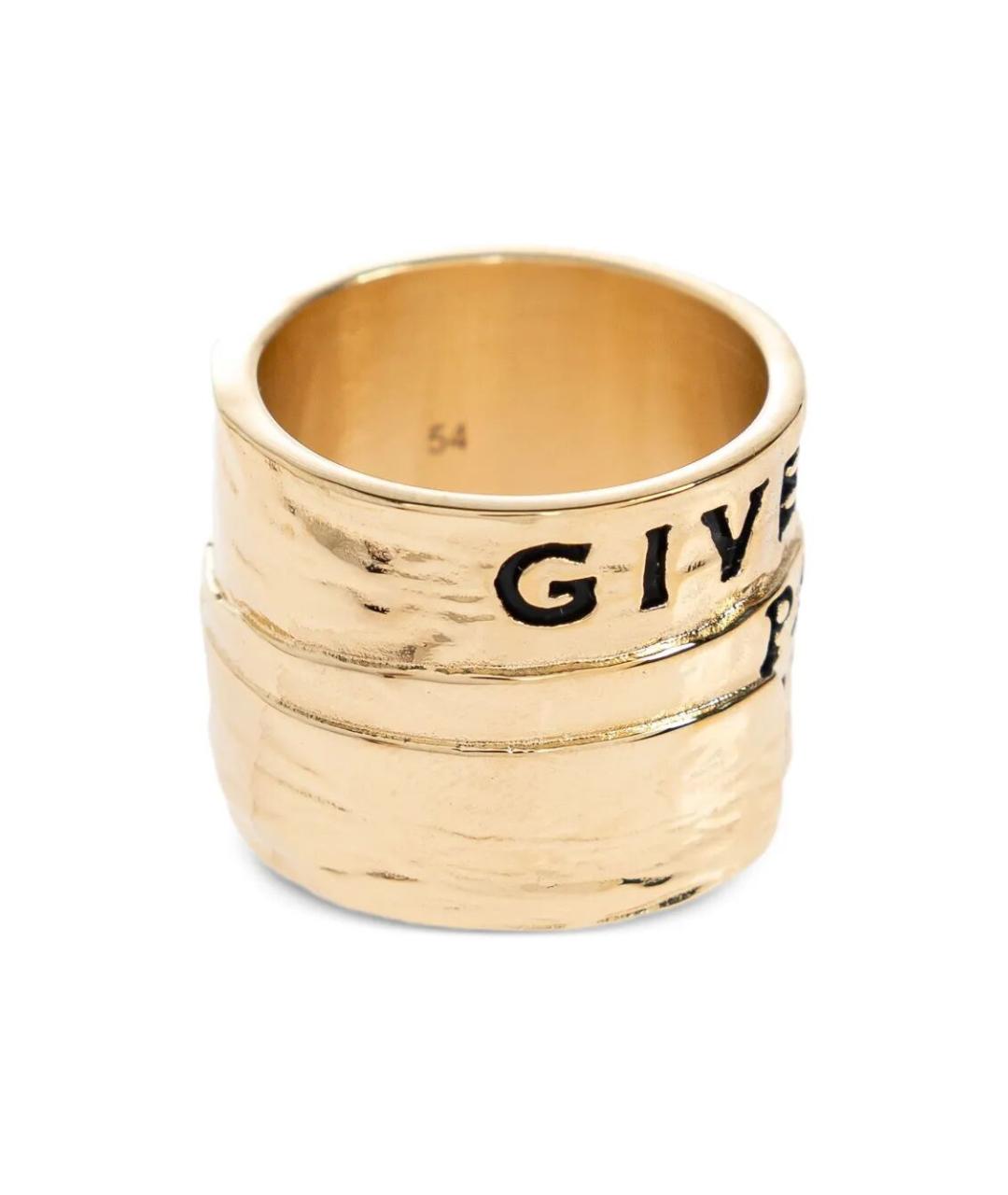 GIVENCHY Золотое металлическое кольцо, фото 1